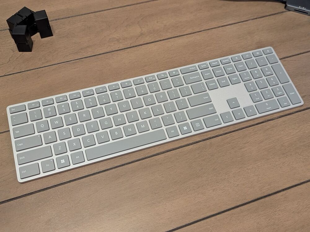 Microsoft Surface Keyboard Model 1742 Wireless Bluetooth Desktop Keyboard